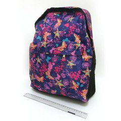 Рюкзак з кишенею "Метелики" 42*30*13см, K2737158OO0637-B-1 - фото товару