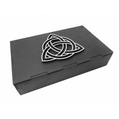 Шкатулка Тріквітер на 3 колоди карт (чорна), K89160020O1441072521 - фото товару