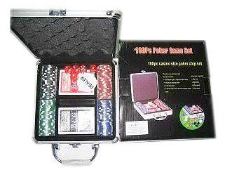 Набор для покера в металлическом чемодане, G13472 - фото товара