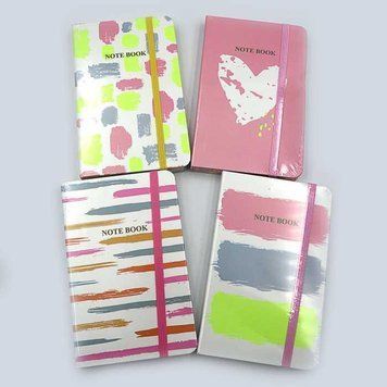 Блокнот на рез."Notebook" лінія, кол.торець 14,5*21см P80 70g, mix4, 1шт/етик., K2743937OO0435-А5-W - фото товару