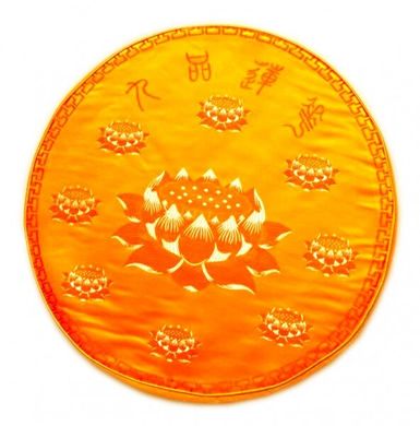 Подушка для медитации с поролоном малая желтая, K89040105O362836580 - фото товара