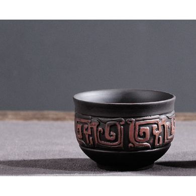 Чашка Jiaolong чёрная 50мл. 6*6*4,2см., K89200204O1849176148 - фото товара