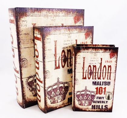 Книга-шкатулка "Лондон" из 3-х шт., 31054 - фото товара