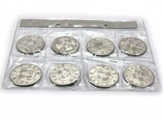 Монеты коллекционные "Дракон" (d 3,8 см)(н-р 8 шт), K318488 - фото товара