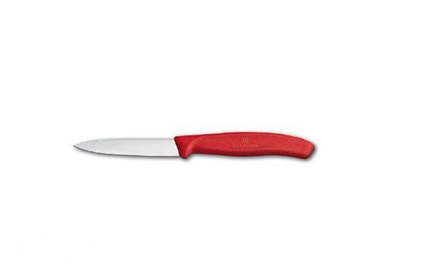 Кухонний набір Victorinox Swiss Classic Paring Set 6.7111.31,3 ножа з червоною ручкою, 6.7111.31 - фото товару