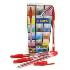 Ручка шариковая BEIFA кр, K2706516OO927-AA-red - фото товара
