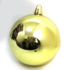 Большой елочный шар глянец "GOLD" 30см, 1шт/этик., K2742279OO0979-30-G - фото товара