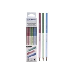 Набір простих олівців квадратні Acmeliae "Morandi collection" 2B 2,4 мм, 12 шт., 1 шт./етик., K2753690OO43984 - фото товару