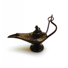 Лампа Аладіна бронзова чорна (10х8х4 см), K328305 - фото товару