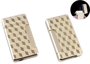 Зажигалка карманная Polion (Острое пламя) №4920 Gold, №4920 Gold - фото товара