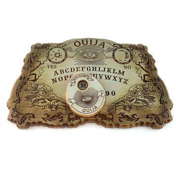 Ексклюзивна, антична спіритична дошка "OUIJA" англійською мовою (485&times;310&times;24мм). Указка (115*95, K334951 - фото товару