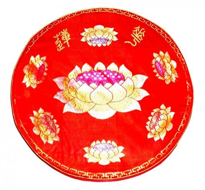 Подушка для медитации с поролоном малая красная, K89040105O362836581 - фото товара
