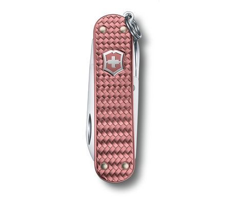 Нож &laquo;Victorinox&raquo; Classic SD Precious Alox Gentle Rose 58мм/5функ/рифл.рож, 0.6221.405G - фото товара