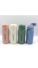 Бутылка-термос для воды "Lucky" 350ml, двойн. стен.mix 1шт/этик, K2752755OO198O - фото товара