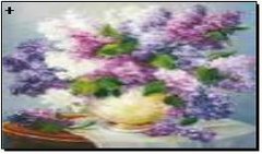 Алмазная мозаика по номерам 30*40 "Ваза с цветами на столе" в рулоне, K2751515OO70552GB - фото товара