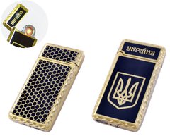 USB зажигалка Украина (Спираль накаливания) №HL-141, №HL-141 - фото товара