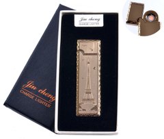 USB зажигалка в подарочной упаковке "Эйфелева башня" (двухсторонняя, спираль накаливания) №4793-5, №4793-5 - фото товара