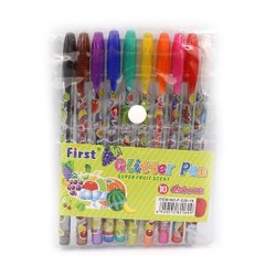 Набір гелевих ручок "Glitter pens" 10шт., PVC, K2754279OO528-10 - фото товару