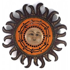 Дзеркало мозаїчне "Сонце" (d-40 см), K329391A - фото товару