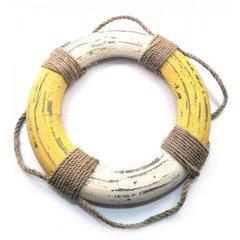 Спасательный круг деревянный (d-24,5 см h-2.5 см), K332129 - фото товара