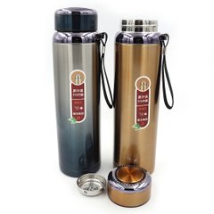 Бутылка-термос для воды "Modern" 1000ml, с петлёй, двойн. стен.mix 1шт/этик, K2753814OO007BWZ_ - фото товара