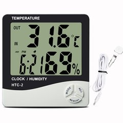 Термометр з гігрометром HTC -2, SL1568 - фото товару