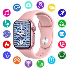 Smart Watch NB-PLUS, бездротова зарядка, pink, SL8234 - фото товару