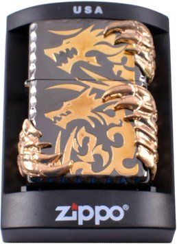 Зажигалка бензиновая Zippo Когти дракона №4210, №4210 - фото товара