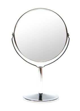 Зеркальце круглое настольное металл (15х8,5х5 см)(828)(2 шт/уп), K325032 - фото товара