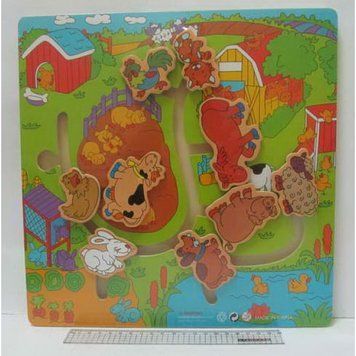 Игра "Пазлы" деревянные "Ферма", 30х30см / 1/0/60, K2723275OO5687 - фото товара