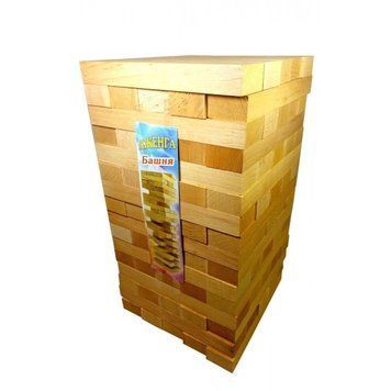 Игра настольная "Дженга" ( (21х21х38,5 см)(80 шт), K330445 - фото товара
