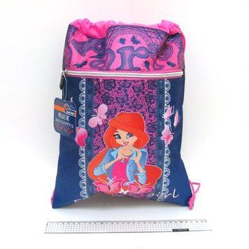 Мішок для взуття зі змійкою "Fashion girl" 39*30см, K2735865OO18091JO - фото товару