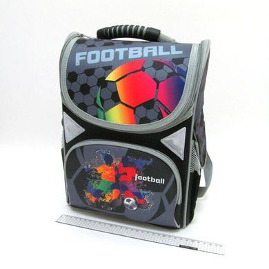Рюкзак коробка "Football" 13,5" 34*26*14,5 см, 3 відд., ортоп., светоотраж., K2735842OO1803JO - фото товару