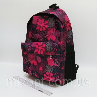 Рюкзак с карманом "Flowers", 0630-b-2 - фото товара
