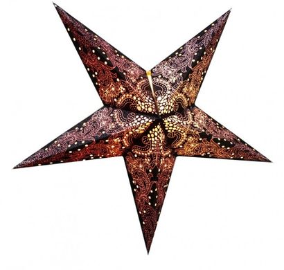 Светильник Звезда картонная 5 лучей BLACK FULL ZARI, K89050062O1137471876 - фото товара